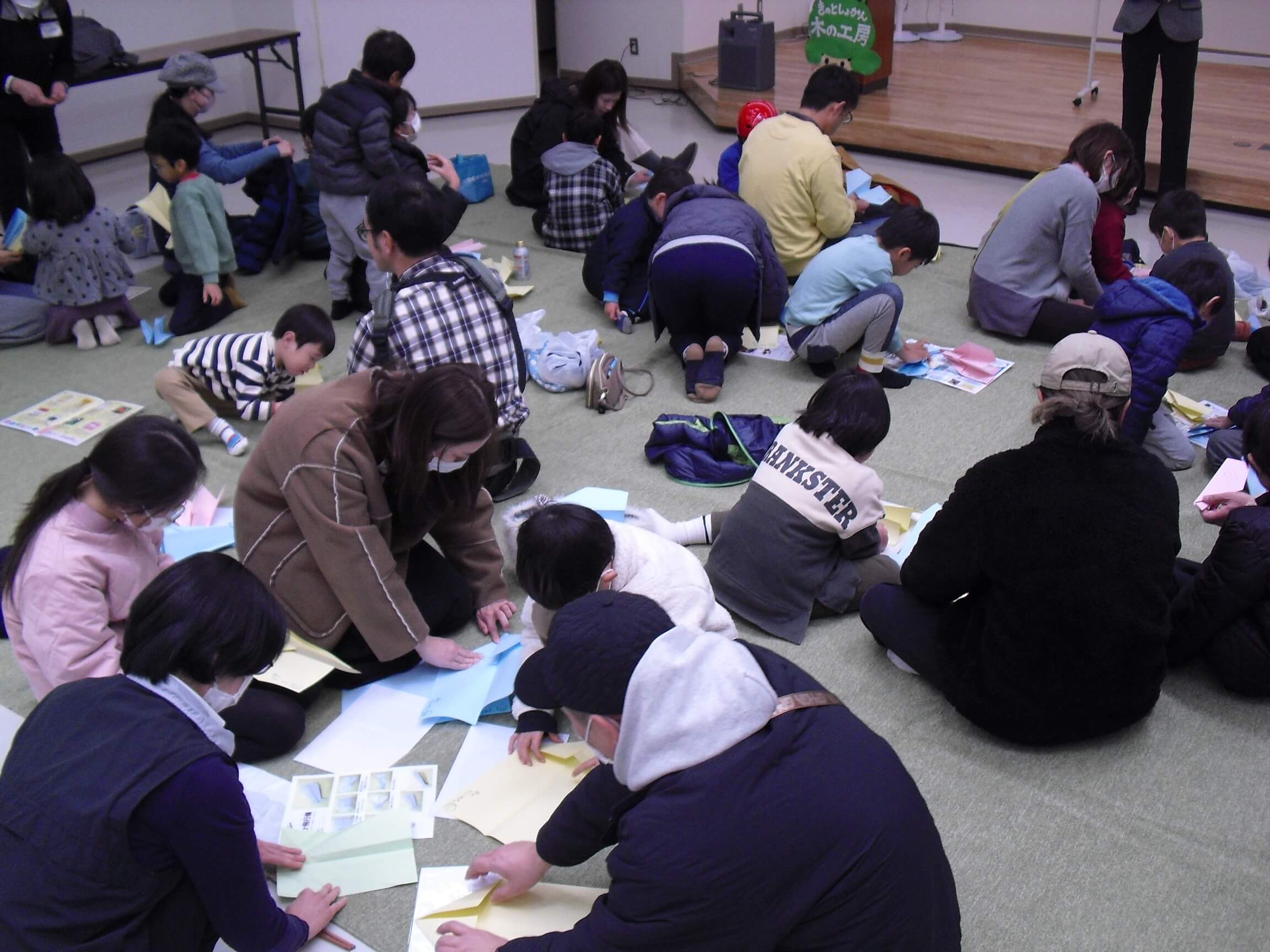 紙飛行機競技会2