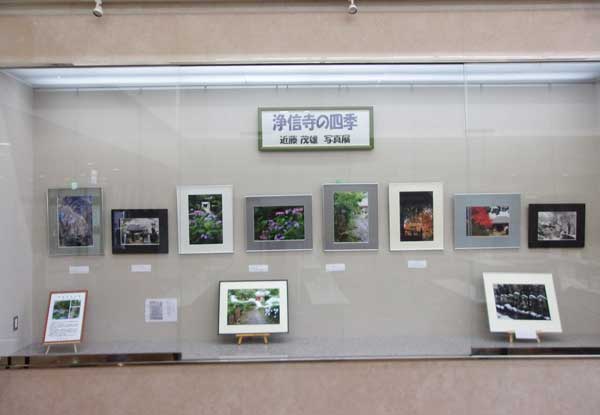 浄信寺の四季　近藤茂雄写真展