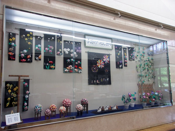 季節のつるし飾り　展示